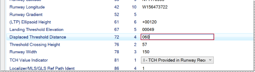 Arinc424 Editor data validation